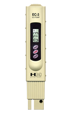 EC-3: Handheld Conductivity Tester with Case