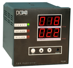 PS 202: DUAL DISPLAY TDS CONTROLLER